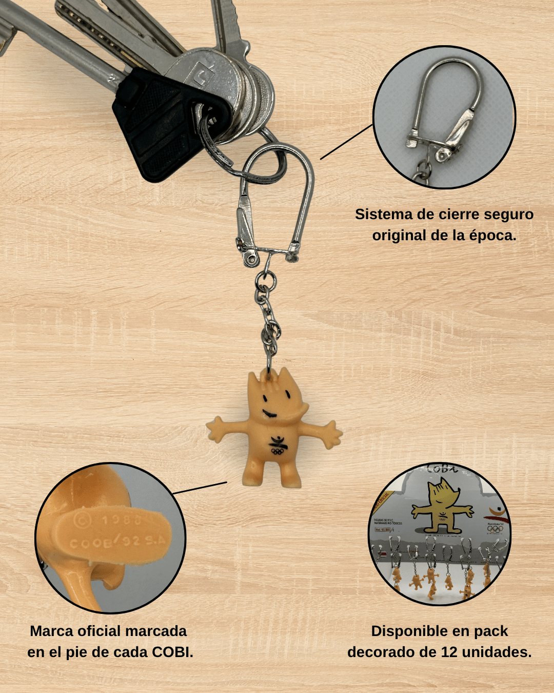 Llavero COBI Pequeño