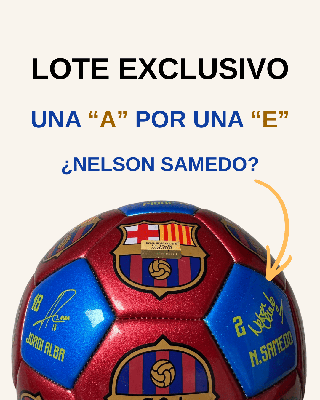 ⚽ Balón FC Barcelona 2017/18 · Licenciado